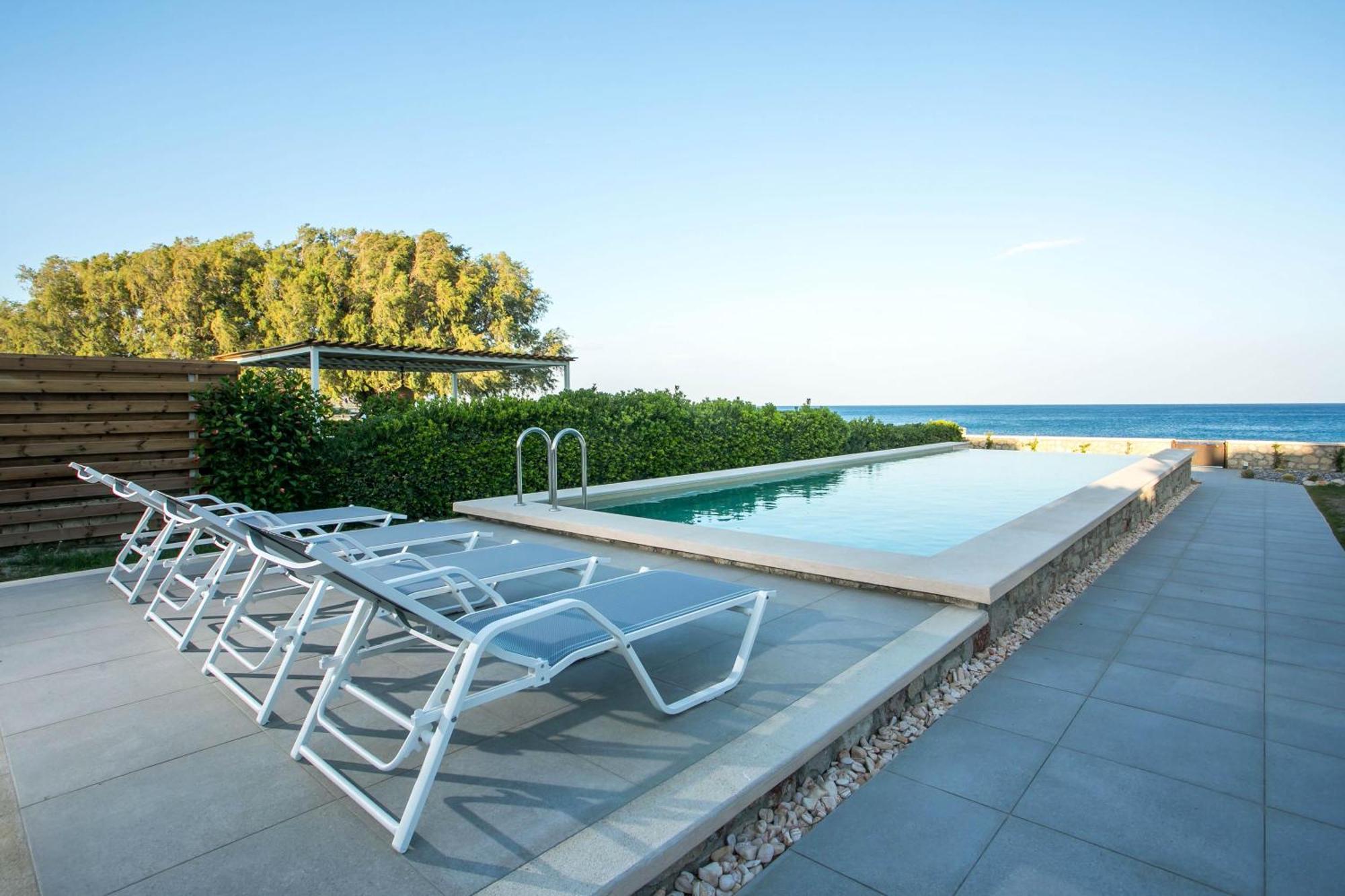 Sea Homes Villas- Villa Alberto Kiotari Bagian luar foto