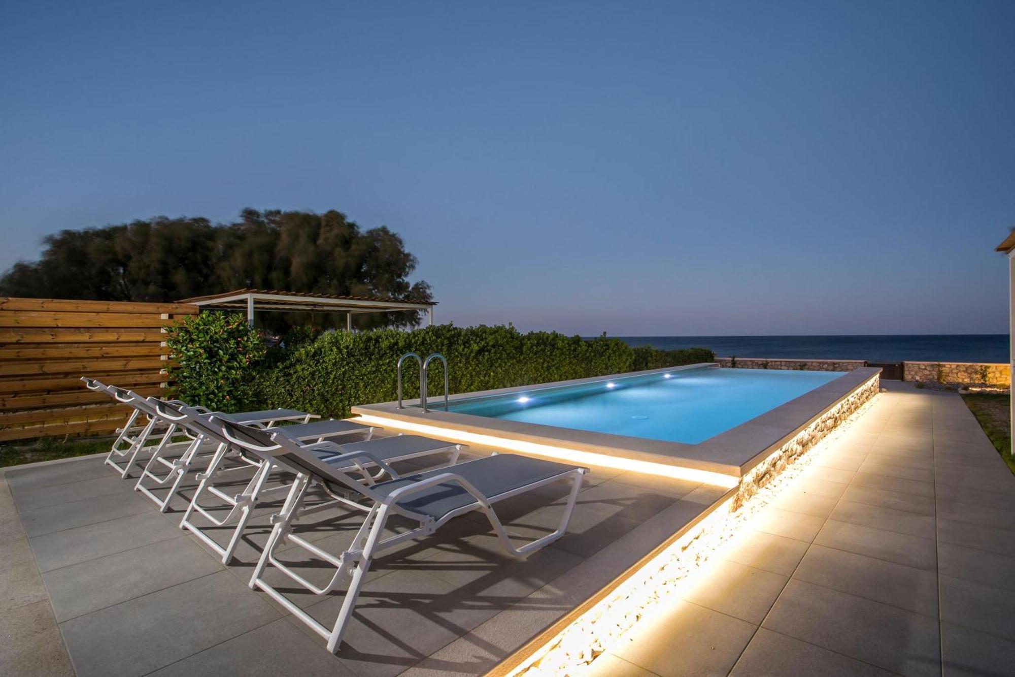 Sea Homes Villas- Villa Alberto Kiotari Bagian luar foto