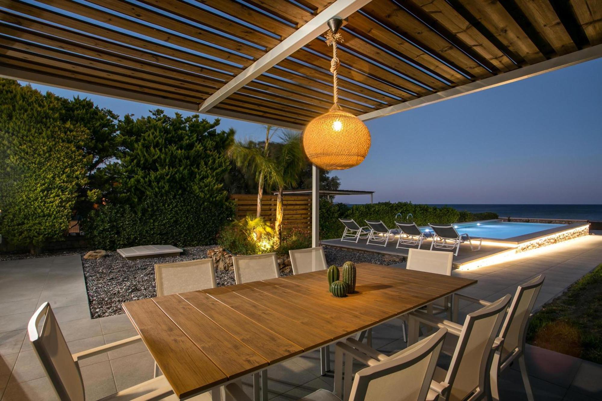 Sea Homes Villas- Villa Alberto Kiotari Bagian luar foto